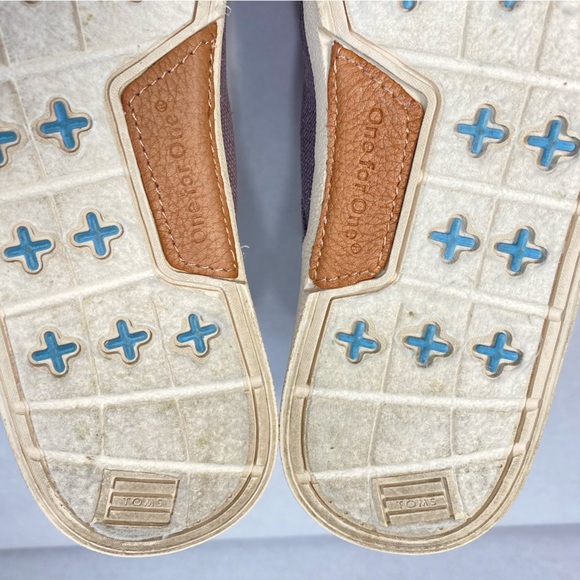 Toms Canvas Lace Up Casual Sneakers Ladies Brown/ Tan Shoes Sneakers; Women’s 7 - Picture 14 of 16